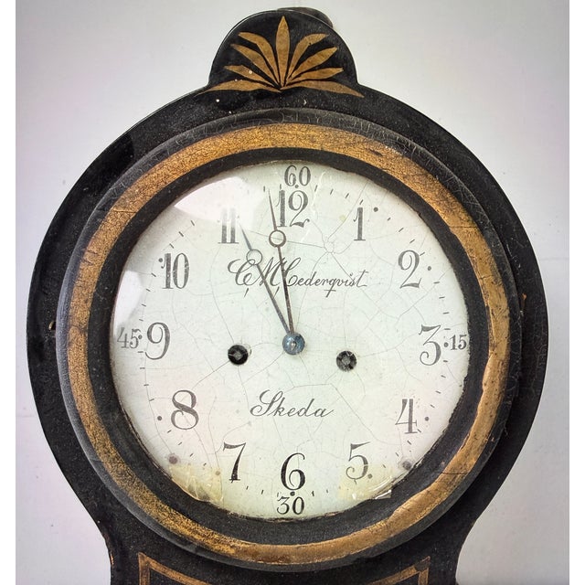 Antique Wall Clock with Markings, in Good conditions. Designed before 1890 This piece has an attribution mark, I am sure...
