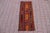 1970s Turkish Ethnic Design Striped Orange Small Kilim Rug For Sale - Image 13 of 13