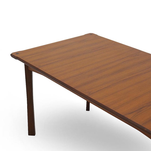 Wood Table with Extendable Rectangular Top from Saima, 1960s For Sale - Image 7 of 16
