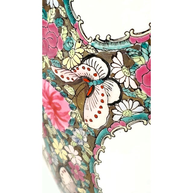 Planter Fishbowl Goldfish Gold Fish Bowl & Stand For Sale - Image 9 of 14