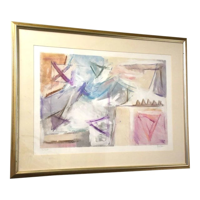 Abstract Pastel Art by Baker For Sale