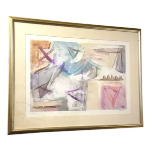 Abstract Pastel Art by Baker
