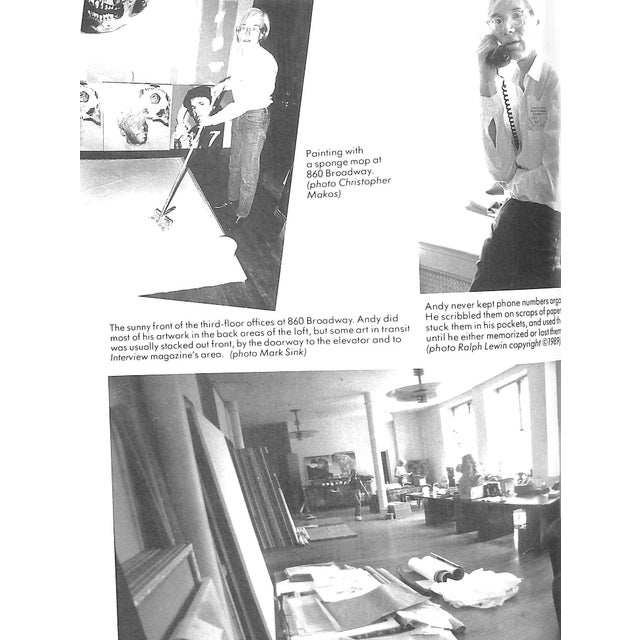 The Andy Warhol Diaries" 1989 Hackett, Pat [Edited By] For Sale In New York - Image 6 of 12