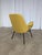 Mid-Century Modern Cocktail Chair in Yellow, 1970s For Sale - Image 12 of 18