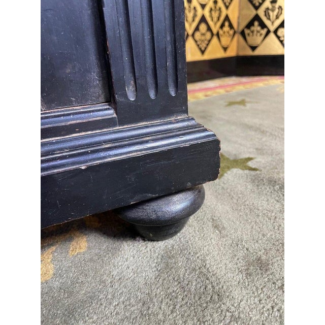 Napoleon III Blackened Wood Vanity Unit For Sale - Image 12 of 13