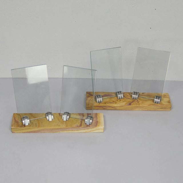 Art Deco Picture Frames, Set of 2 For Sale - Image 3 of 7