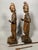 Brown Sculpture, Roman Soldiers of the Crucifixion - 78 cm, 17th Century For Sale - Image 8 of 8