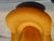 Antique Toadstool Armchair in Silky Yellow Velvet, 1950s For Sale - Image 10 of 18