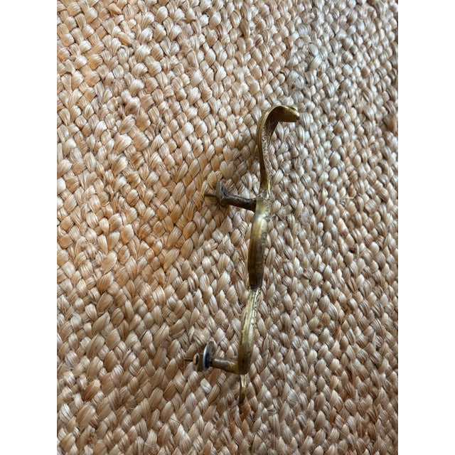 Large Architectural Bronze Cobra Hardware Left For Sale - Image 10 of 10