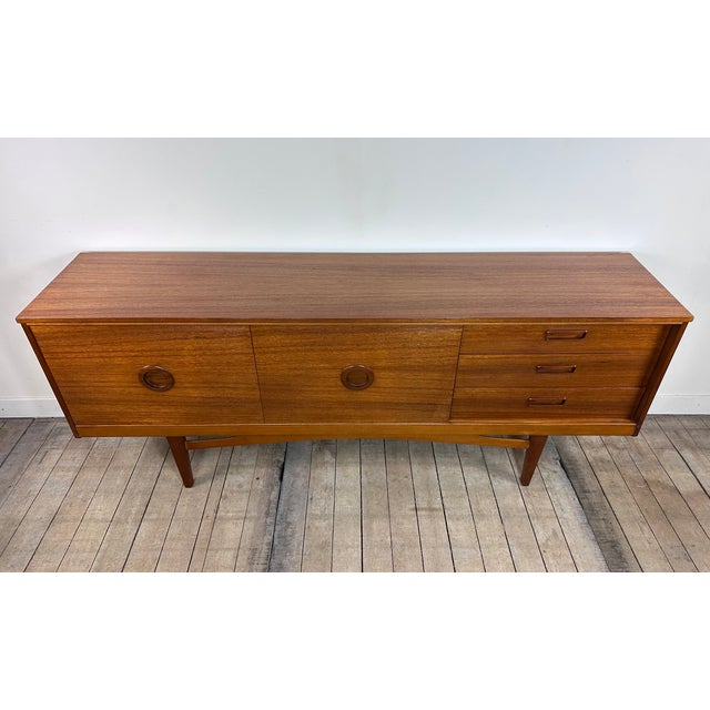 Wood Scandinavian Teak Sideboard, 1960 For Sale - Image 7 of 15