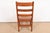L. & J. G. Stickley Antique Mission Oak Arts & Crafts Ladder Back Dining Chairs, Set of Five For Sale - Image 10 of 12