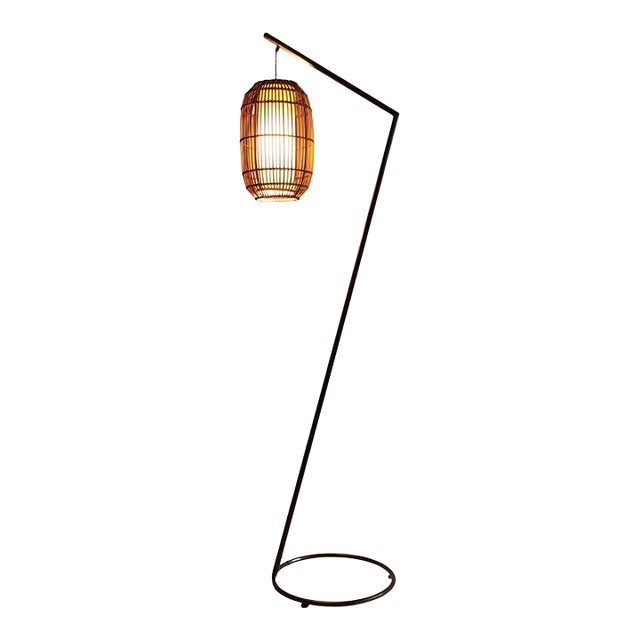 1980s Kenneth Cobonpue Kai Z Floor Lamp For Sale