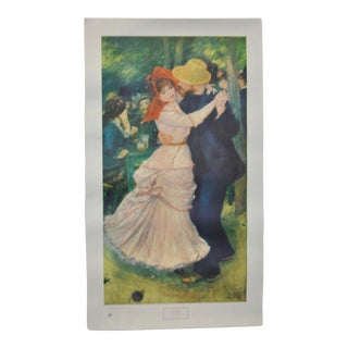 Museum of Fine Arts Boston "Renoir" Exhibition Poster 1949 For Sale