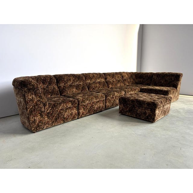 Textile Vintage Modular Sofa by Laauser, 1970s For Sale - Image 7 of 11
