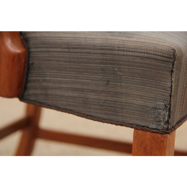 Set of Scandinavian FH43 Armchairs by Ole Wanscher for Fritz Hansen, 1943 For Sale - Image 17 of 18