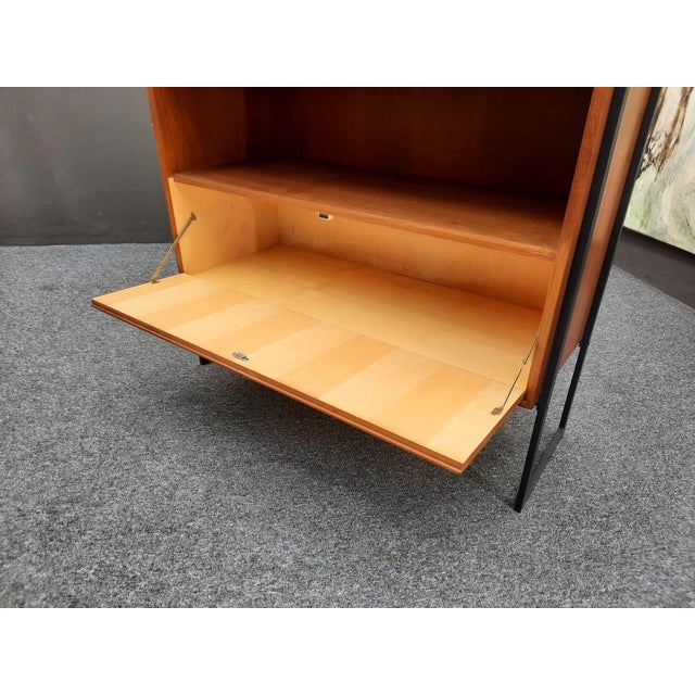 Wood Mid-Century Danish Style Teak Highboard, 1970s For Sale - Image 7 of 11