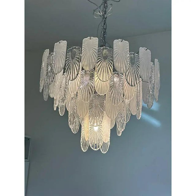 Murano Style Chandelier by Simoeng For Sale - Image 6 of 10