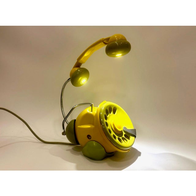Bobo Telephone Table Lamp by Sergio Todeschini for Telcer, Italy, 1970s For Sale - Image 17 of 17
