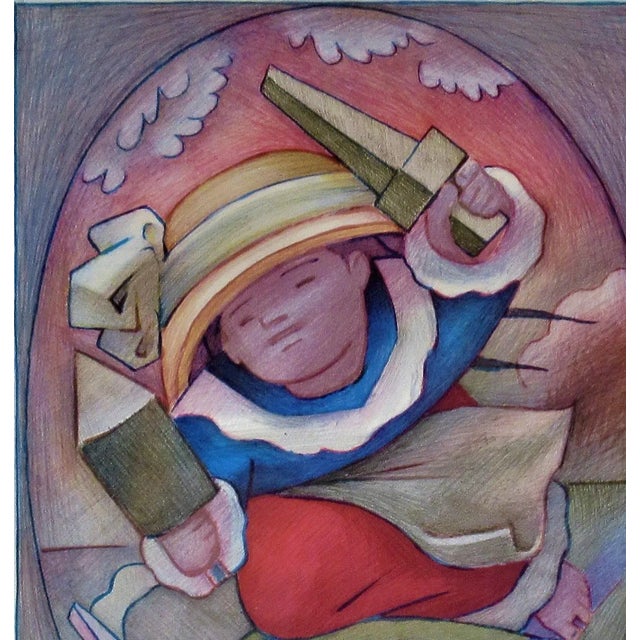 Modern Jean Charlot, Mock Battle For Sale - Image 3 of 9