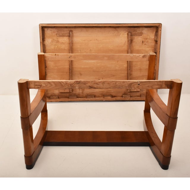 Italian Modern Dining Table in Cherrywood, 1950s-1960s For Sale - Image 10 of 11