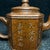 Vintage Yixing Zisha Teapot - Hexagonal Clay Teapot With Landscape Motif For Sale - Image 9 of 9