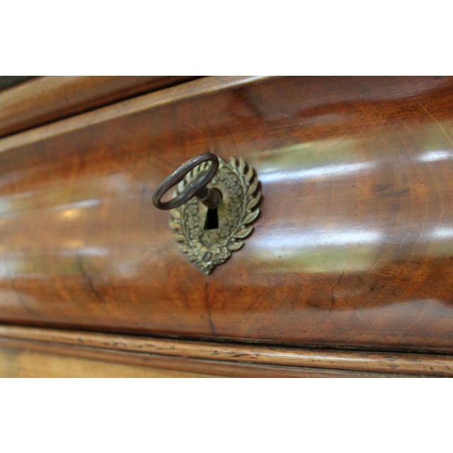 Louis Philippe Secretary in Walnut For Sale - Image 9 of 12