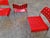 Metal Red Omkstak Stackable Chair by Rodney Kinsman for Bieffeplast, 1980s For Sale - Image 7 of 18