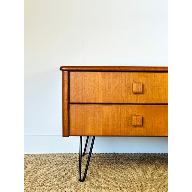 Wood Scandinavian Teak Sideboard, 1960s For Sale - Image 7 of 18