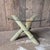 Vintage Side Table in Faux Bamboo with Glass Top, 1980s For Sale - Image 12 of 13