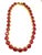 Bochic "Capri" Vintage Ruby & Diamond Necklace & Earring Set 18K Gold & Silver For Sale - Image 9 of 18