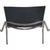 Vintage PK22 Chair in Black Aura Leather by Poul Kjærholm, 2000s For Sale - Image 10 of 13