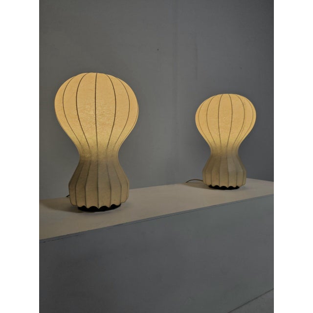 Vintage Gatto Piccolo Table Lamps by Achille & Pier Giacomo Castiglioni for Flos, Set of 2 For Sale - Image 3 of 9