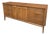 Vintage Broyhill Forward Walnut Lowboy Nine-Drawer Mid Century Dresser For Sale