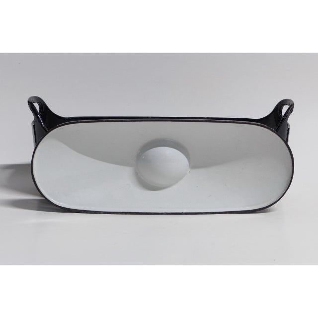 1960s Timo Sarpaneva for Rosenlew Finland Enamel Cast Iron Fish Terrine Cookware For Sale In Dallas - Image 6 of 10