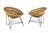 Mid-Century Modern Wicker Basket Armchair in the style of Matthieu Matégot For Sale - Image 6 of 18