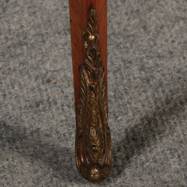 Antique Louis XV Style Side Tables with Chinoiserie Inlay, 1920s, Set of 2 For Sale - Image 10 of 18