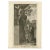 Antique print titled 's. Even the d.n.i.c. The crucifix ipsi apparent benedictur, and ab impuris attempt tionibus prorsus...