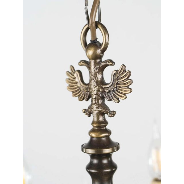 Flemish Two-Story Chandelier, Belgium For Sale - Image 3 of 7