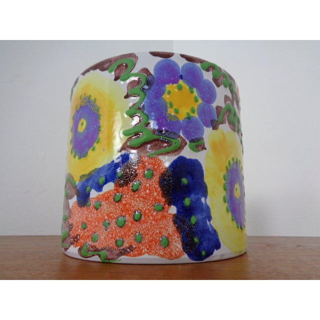 Ceramic Vase and Planter in Ceramic from Marei, 1970s, Set of 2 For Sale - Image 7 of 18