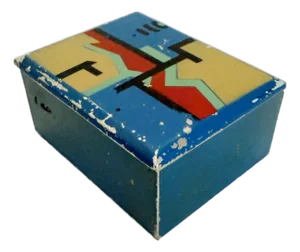 1920s Suprematism Enamel Stasher Box