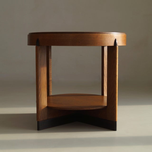 Vintage Dutch Art Deco Side Table, 1920s For Sale - Image 10 of 18