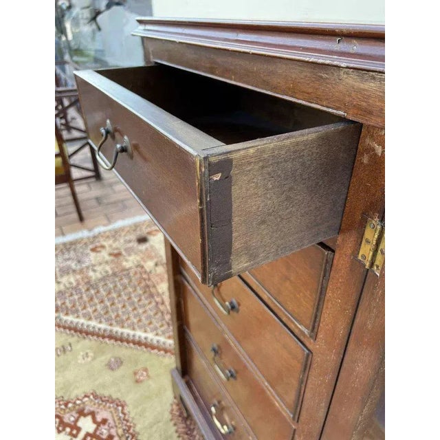 1950s Navy Secretary with Secret Side Closure, 1950s For Sale - Image 5 of 7