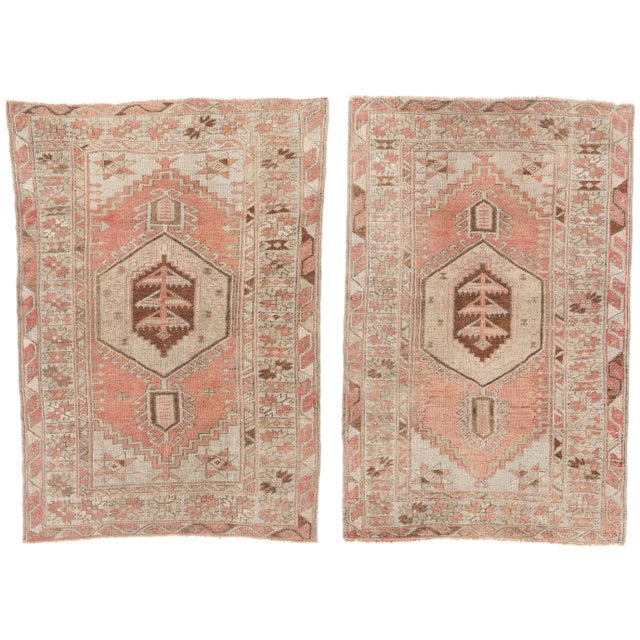 Vintage Turkish Oushak Rug, 03'05 X 05'00 For Sale - Image 10 of 11