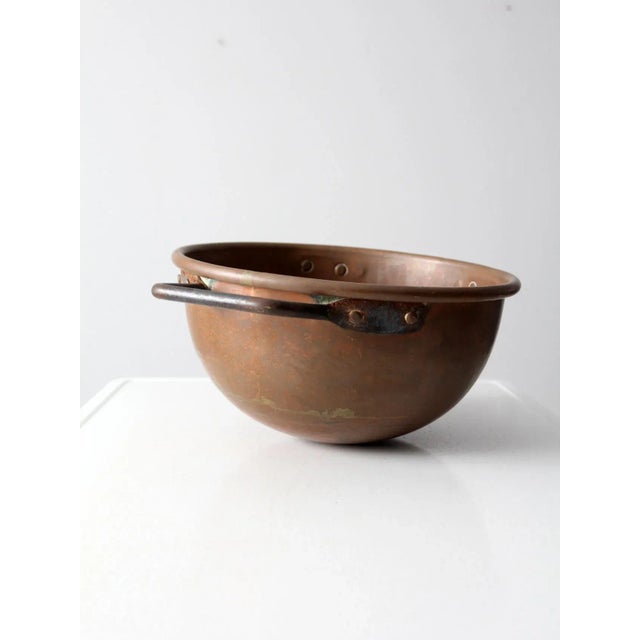 Copper Antique Copper Chocolate Pot For Sale - Image 8 of 12