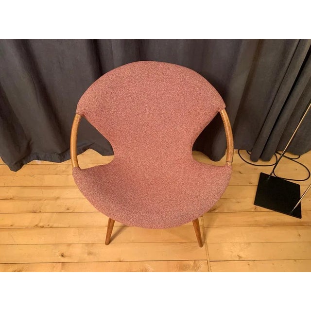 1950s Armchair in the style of Miroslav Navratil, Czechoslovakia, 1960s For Sale - Image 5 of 12