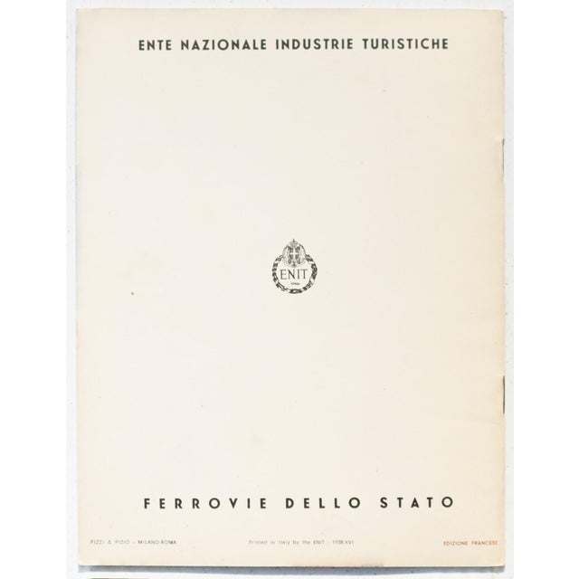 Date: 1938 Size: 9.5 x 7.5 inches Notes: Pamphlet, book Artist: ENIT (The Italian Government Tourist Board) About The...