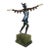 Art Deco Gerdago Like Cold Painted Lady Sculpture C 1920 For Sale