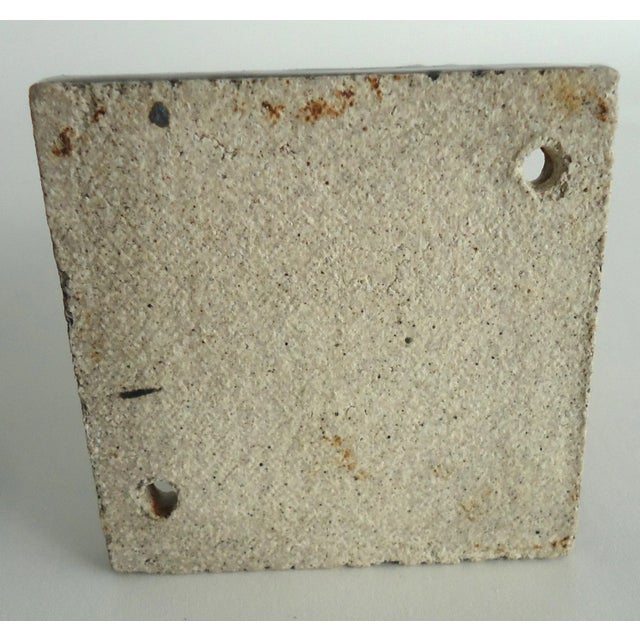 Brick Red Wall Hanging Horse Head Studio Pottery Garment or Jewelry Hook For Sale - Image 8 of 9