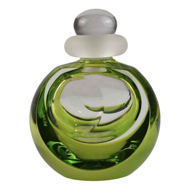 Crystal Perfume Bottle Set from Saint-Louis, France, 1990s For Sale