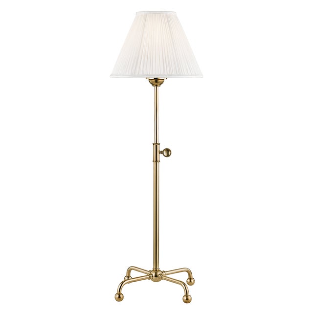 Transitional Hudson Valley Lighting Mark D. Sikes Classic No.1 1-Light Table Lamp For Sale - Image 3 of 3